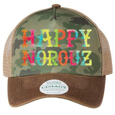 Happy Norouz Persian New Year Eyd Norooz Iran Nowruz Spring Legacy Tie Dye Trucker Hat
