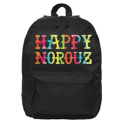 Happy Norouz Persian New Year Eyd Norooz Iran Nowruz Spring 16 in Basic Backpack