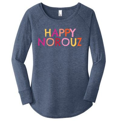 Happy Norouz Persian New Year Norooz Iran Nowruz Spring Women's Perfect Tri Tunic Long Sleeve Shirt