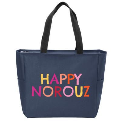 Happy Norouz Persian New Year Norooz Iran Nowruz Spring Zip Tote Bag