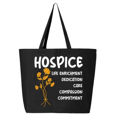 Hospice Nursing Patient Palliative Care Hospice Nurse Great Gift 25L Jumbo Tote