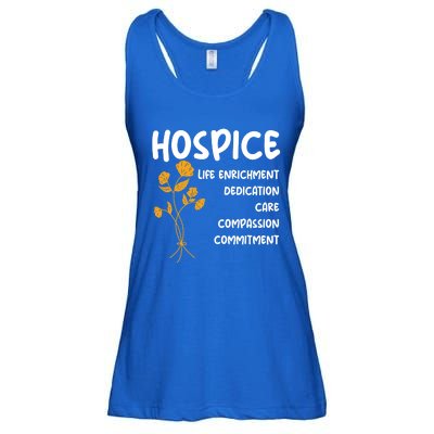 Hospice Nursing Patient Palliative Care Hospice Nurse Great Gift Ladies Essential Flowy Tank