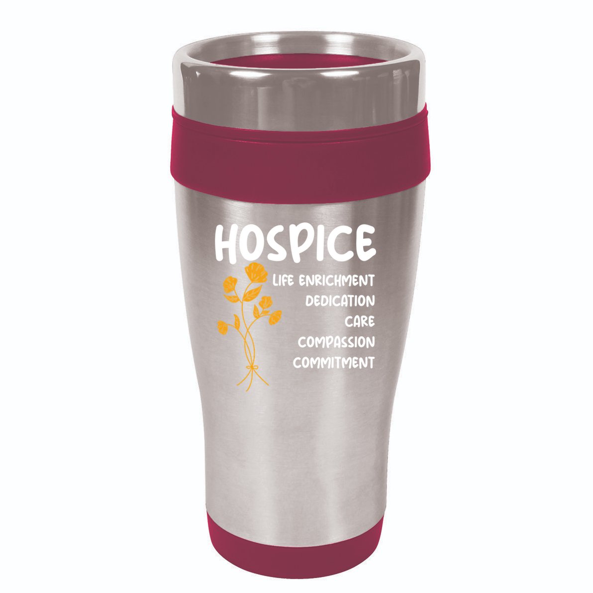 Hospice Nursing Patient Palliative Care Hospice Nurse Great Gift 16oz Travel Tumbler