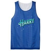 Harry Name Personalised Gift Mesh Reversible Basketball Jersey Tank