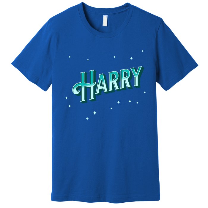 Harry Name Personalised Gift Premium T-Shirt