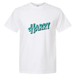 Harry Name Personalised Gift Garment-Dyed Heavyweight T-Shirt