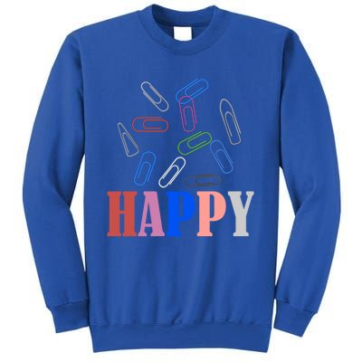 Happy National Paperclip Day National Paperclip Day Gift Sweatshirt