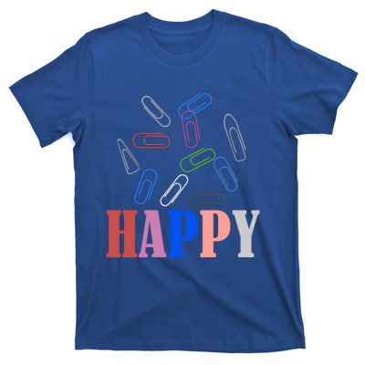 Happy National Paperclip Day National Paperclip Day Gift T-Shirt