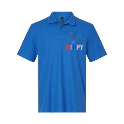 Happy National Paperclip Day National Paperclip Day Gift Softstyle Adult Sport Polo