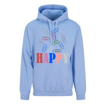 Happy National Paperclip Day National Paperclip Day Gift Unisex Surf Hoodie