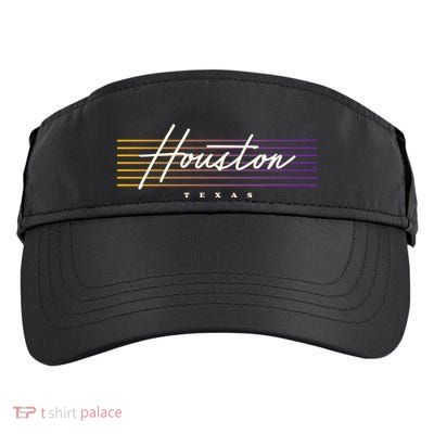 Houston Nostalgic Retro Style Texas Adult Drive Performance Visor