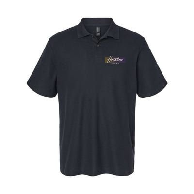 Houston Nostalgic Retro Style Texas Polo