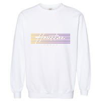 Houston Nostalgic Retro Style Texas Garment-Dyed Sweatshirt