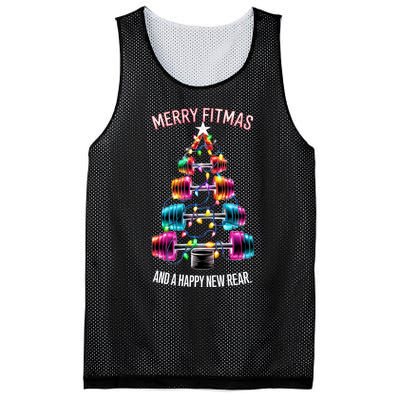 Happy New Rear Workout Christmas Fitness Gym Merry Fitness Mesh Reversible Basketball Jersey Tank