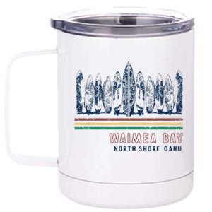 Hawaii North Shore Oahu Waimea Bay 12 oz Stainless Steel Tumbler Cup