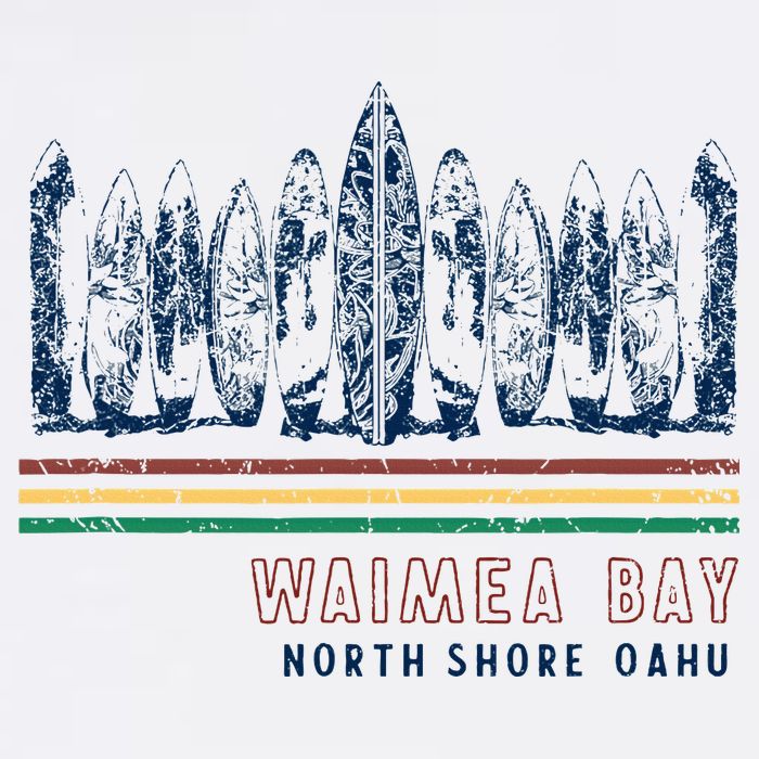 Hawaii North Shore Oahu Waimea Bay Bucket Hat