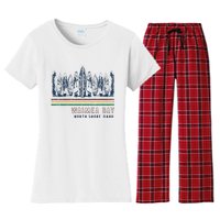 Hawaii North Shore Oahu Waimea Bay Women's Flannel Pajama Set