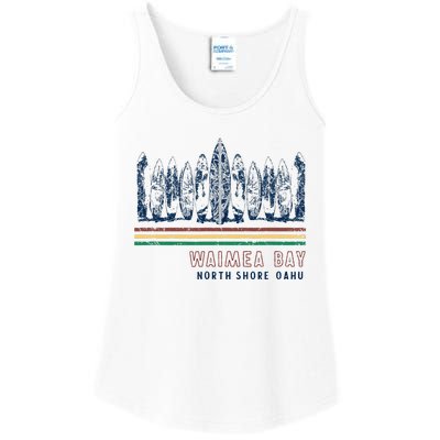 Hawaii North Shore Oahu Waimea Bay Ladies Essential Tank