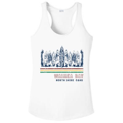 Hawaii North Shore Oahu Waimea Bay Ladies PosiCharge Competitor Racerback Tank