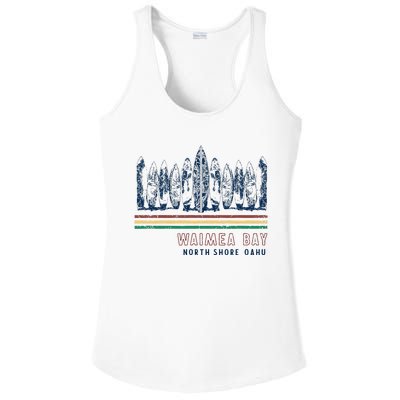 Hawaii North Shore Oahu Waimea Bay Ladies PosiCharge Competitor Racerback Tank