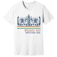 Hawaii North Shore Oahu Waimea Bay Premium T-Shirt