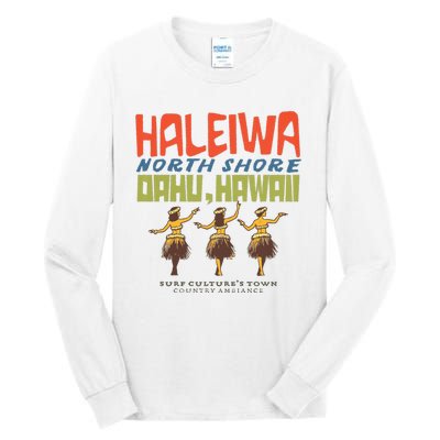 Haleiwa North Shore Oahu Tall Long Sleeve T-Shirt