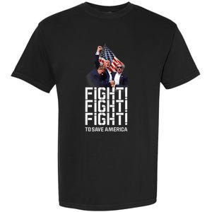 HeLl Never Stop Fight To Save America Trump Campaign 2024 Garment-Dyed Heavyweight T-Shirt