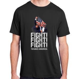 HeLl Never Stop Fight To Save America Trump Campaign 2024 Adult ChromaSoft Performance T-Shirt