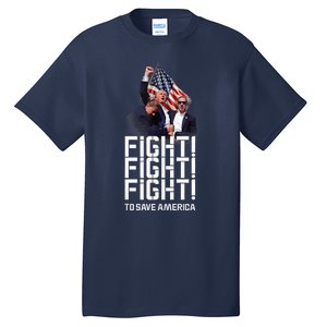 HeLl Never Stop Fight To Save America Trump Campaign 2024 Tall T-Shirt