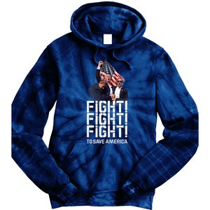 HeLl Never Stop Fight To Save America Trump Campaign 2024 Tie Dye Hoodie