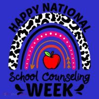 Happy National School Counseling Week Eletary Middle Gift Premium T-Shirt