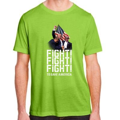 HeLl Never Stop Fight To Save America Trump Campaign 2024 Gift Adult ChromaSoft Performance T-Shirt