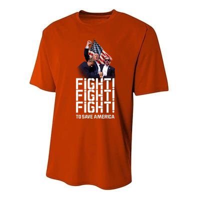 HeLl Never Stop Fight To Save America Trump Campaign 2024 Gift Performance Sprint T-Shirt