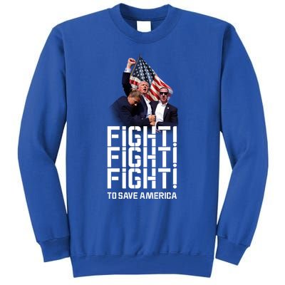 HeLl Never Stop Fight To Save America Trump Campaign 2024 Gift Tall Sweatshirt