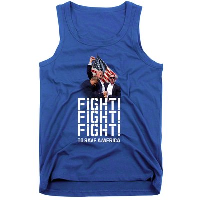 HeLl Never Stop Fight To Save America Trump Campaign 2024 Gift Tank Top