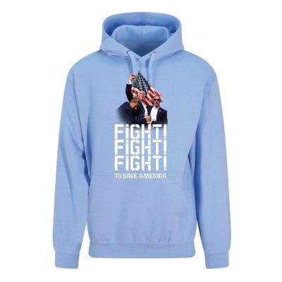 HeLl Never Stop Fight To Save America Trump Campaign 2024 Gift Unisex Surf Hoodie