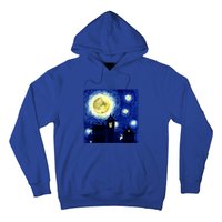 Halloween Nights, Starry Night Painting Hoodie