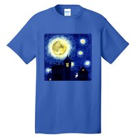 Halloween Nights, Starry Night Painting Tall T-Shirt