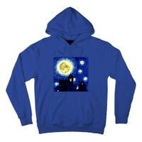 Halloween Nights, Starry Night Painting Tall Hoodie