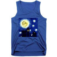 Halloween Nights, Starry Night Painting Tank Top