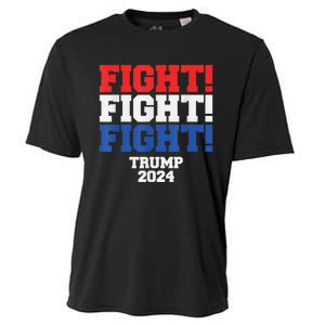 HeLl Never Stop Fighting To Save America Trump 2024 Cooling Performance Crew T-Shirt