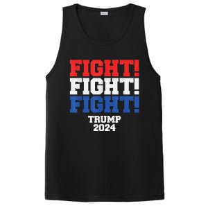 HeLl Never Stop Fighting To Save America Trump 2024 PosiCharge Competitor Tank