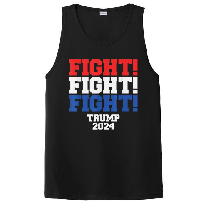 HeLl Never Stop Fighting To Save America Trump 2024 PosiCharge Competitor Tank