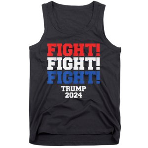 HeLl Never Stop Fighting To Save America Trump 2024 Tank Top