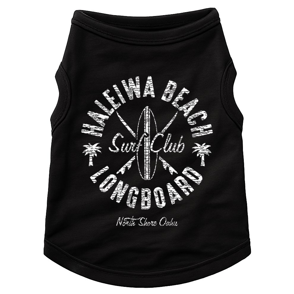 Hawaii North Shore Haleiwa Beach Surf Club Doggie Tank