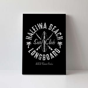 Hawaii North Shore Haleiwa Beach Surf Club Canvas