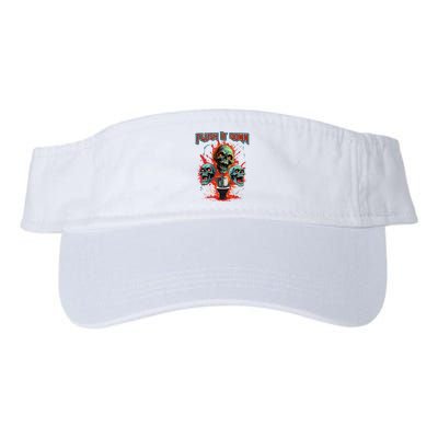 Horror Night Scary Skeletons The Halloween Horror Story Visor