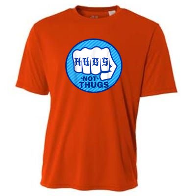 HUGS NOT THUGS Cooling Performance Crew T-Shirt