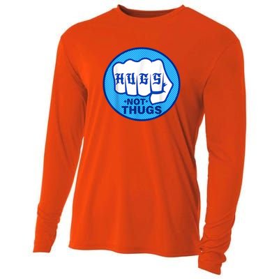 HUGS NOT THUGS Cooling Performance Long Sleeve Crew