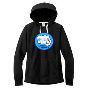 HUGS NOT THUGS Women's Fleece Hoodie